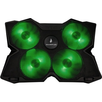 SureFire Bora chladiaca podložka pod laptop 43,2 cm (17") 1200 ot/min Čierna (48818)