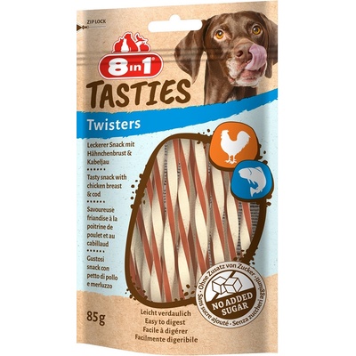8in1 Tasties Chicken Twisters 3 x 85 g