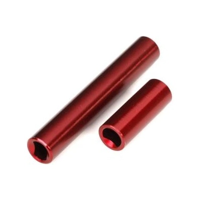 Traxxas централен вал външен алуминиев червен (за TRX-4m High Trail)