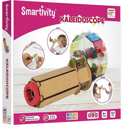 Smart Games Дървен коструктор Калейдоскоп
