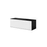 Cama meble Cama пълен шкаф за съхранение ROCO RO1 112/37/39 черно/черно/бяло (RO1 CZ/CZ/BI)