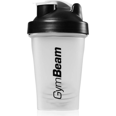 GymBeam Blend Bottle sportovní šejkr barva Transparent & Black 400 ml
