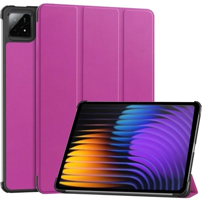 Vsetkonamobil 103514 LEATHER Zaklápací kryt pre Xiaomi Pad 7 / Pad 7 Pro / Pad 8 / Pad 8 Pro fialový