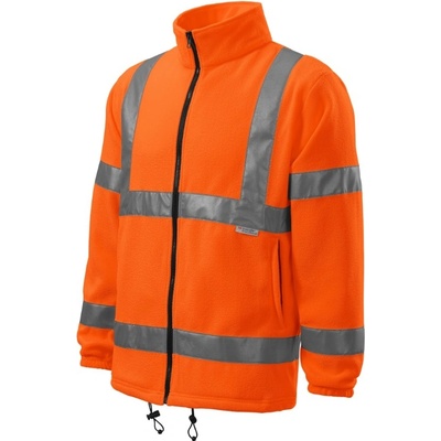 Rimeck Fleece unisex HV Fleece Jacket reflexní oranžová