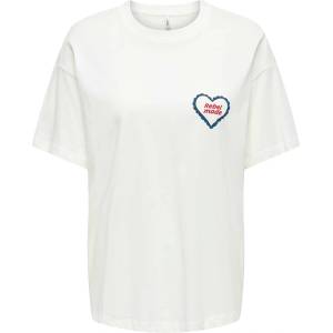 ONLY Тениска onlvivvi s/s lovely top jrs (153467615062911)
