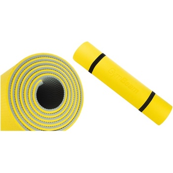 Image 1 of GymBeam Постелка Dual Yoga Mat - Grey / Yellow