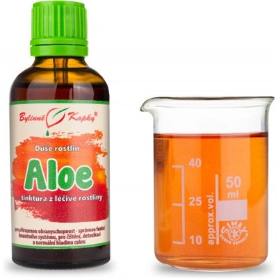 Bylinné kapky aloe vera tinktura 50 ml