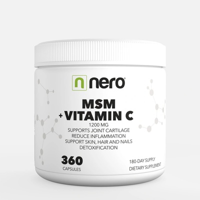 Nero MSM + Vitamín C 360 kapslí