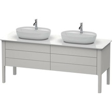 Duravit Luv skříňka 173.3x57x74.3 cm pod umyvadlo stojící bílá LU9567B3939