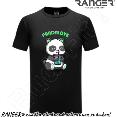Ranger tričko motív Pandalove zelená
