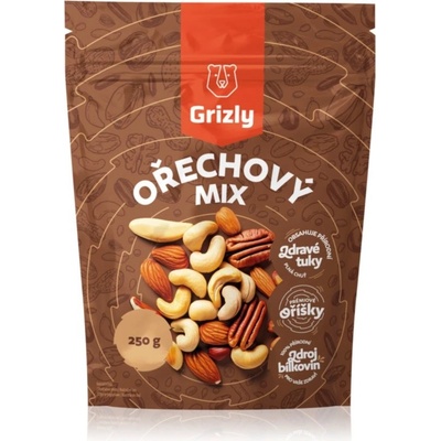 Grizly Orechový mix orechová zmes 250 g