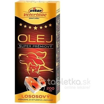 Vitar Veterinae Lososový olej 200ml