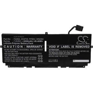 mitsu Батерия за Dell XPS 13 9300 / XPS 13 9310 / 13 9380, 6500 mAh (BC/DE-9300)