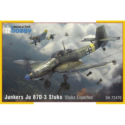 Special Hobby SH72470 Junkers Ju-87D-3 Stuka Stuka Experten 1:72