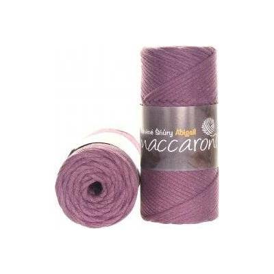 Maccaroni Abigail 3 mm starofialová