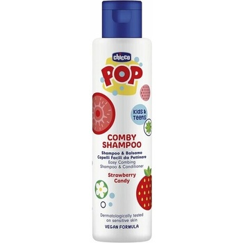 CHICCO Šampón a kondicionér Pop Comby Strawberry 250 ml