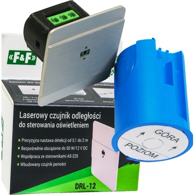 Laserový snímač vzdálenosti IP40 DRL-12 F&F