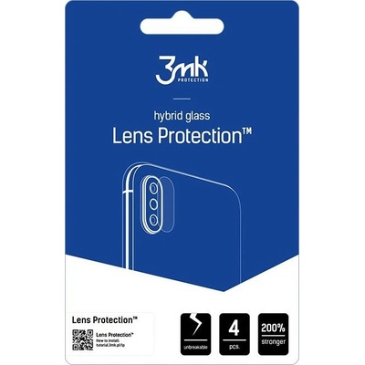 3mk Protection 4x стъкло за камера 3mk Lens Protection съвместимо с Motorola Moto G85, прозрачно