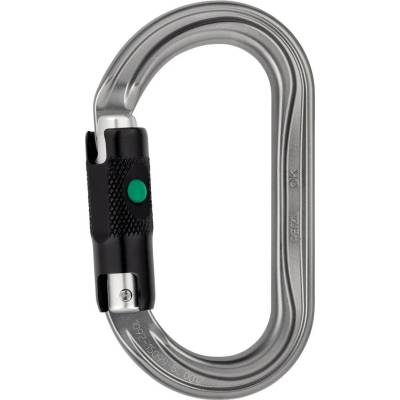 Petzl Заключващ се карабинер Petzl OK Ball-Lock Locking carabiner - Aluminium / Black (340-0002-0111)