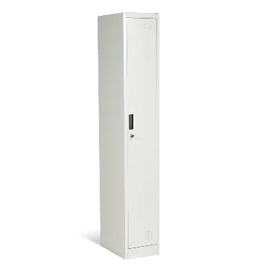 Метален шкаф Carmen CR-1242-1 L - сив (3580014_6)