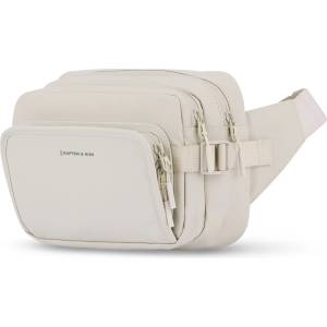 Kapten & Son Чанта за рамо Kapten & son Lisbon Crossbody Hip bag - Sandstone - размер One Size (510-5683-0211)