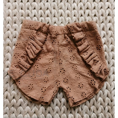 Male Cuda Prolamované šortky hnědé hnědá