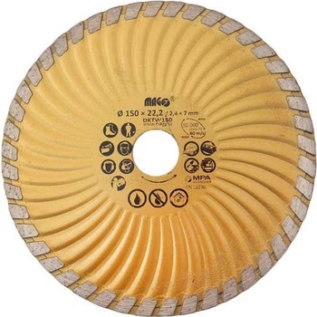 Magg Diamantový kotouč 150 x 22,2 mm DKTW150