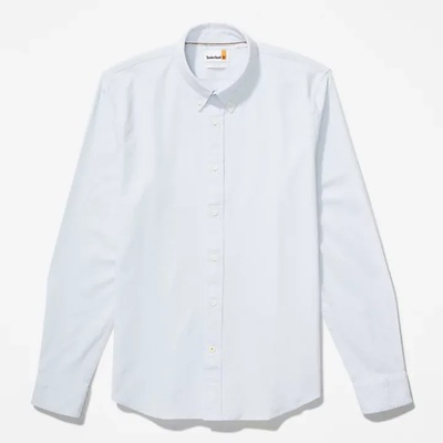 Timberland Мъжка риза Pleasant River Long-sleeved Oxford Shirt for Men in Light Blue - XXL (TB0A2EB4B02)
