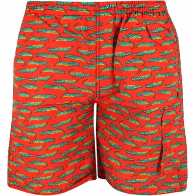 Berto pánske šortky na kúpanie oranžové