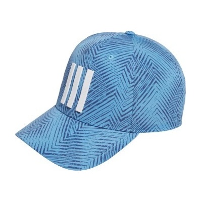 adidas Tour 3 Stripe Snapback golfová Modrá