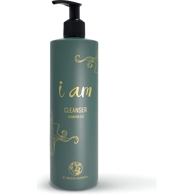 i am by Swedish Haircare All-in-one čistící a vyživující šampon i am Cleanser Shampoo 2.0 400 ml