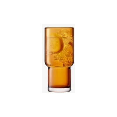 LSA international Vysoké poháre Utility jantárová 2 x 390 ml