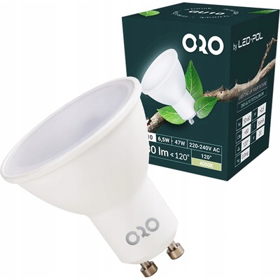 LED-POL ORO-GU10-TOTO-6,5W-DW neutral