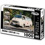 Retro cars - Puzzle Škoda 1203 SA (1980) - 1 000 piese
