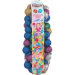 Pilsan Топки за игра Pilsan - Glitter, 6 сm, 100 брoя (112246)