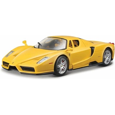 Bburago RACE+PLAY Enzo Ferrari žlutá 1:24