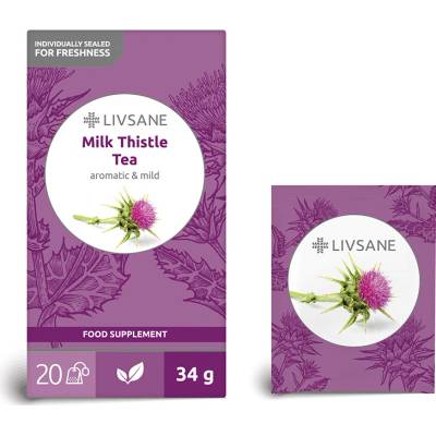 LIVSANE čaj Pestrec mariánsky 20 x 1,7 g