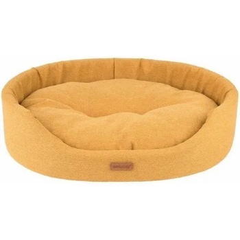 Image 1 of AMIPLAY OVAL BEDDING MONTANA - легло за домашни любимци - ЖЪЛТО, РАЗМЕР S - 46x38x13 см - Полша - 274082