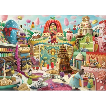 Ravensburger - Puzzle Sweet Street - 1 000 piese