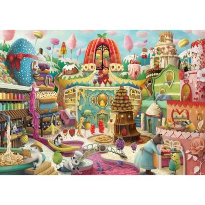Ravensburger - Puzzle Sweet Street - 1 000 piese