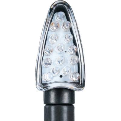 OXFORD blinkry LED (CE) ARROW - pár barva černá, montáž dlouhá (odpory v sadě)