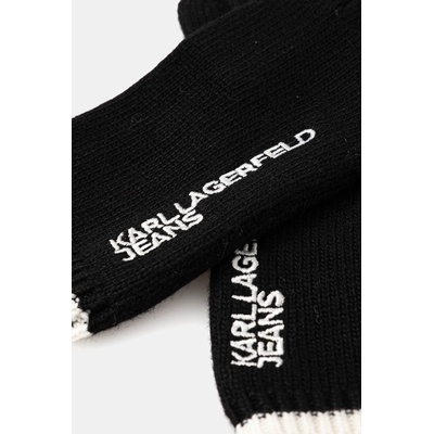 Karl Lagerfeld Jeans Ръкавици с вълна Karl Lagerfeld Jeans (A4W33090)