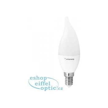 Whitenergy LED žárovka 10xSMD2835 C37L E14 5W 230V teplá bílá mléko