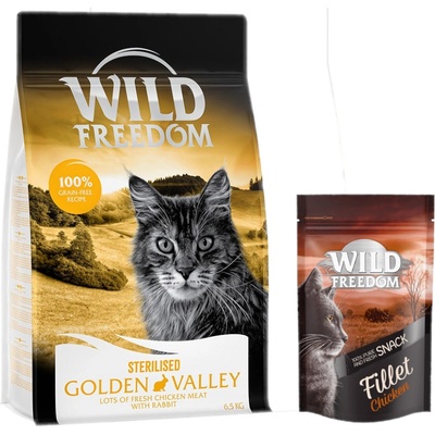 Wild Freedom Adult Golden Valley Sterilised králičie bez obilnín 6,5 kg