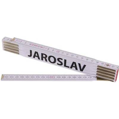 Kola Pirkl Metr skládací 2m JAROSLAV Profi bílý dřevo
