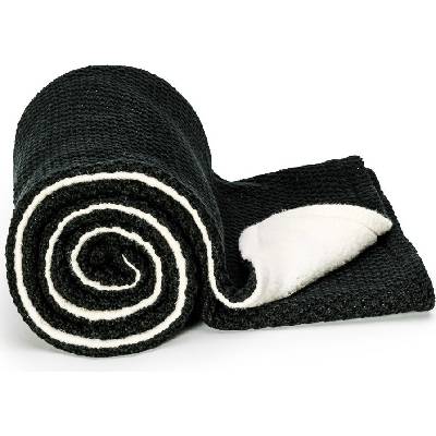 T-Tomi Pletená deka WINTER black