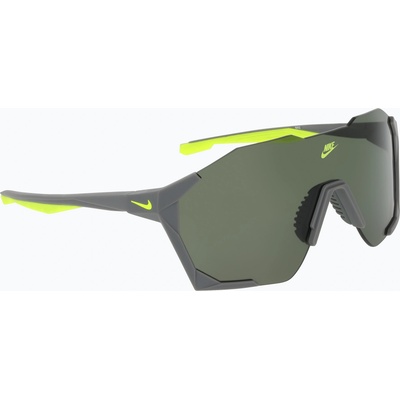 Nike Слънчеви очила Nike Charged Shield matte smoke grey/green