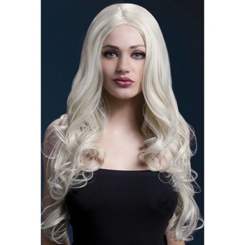 Fever Rhianne Wig Blonde Long Soft Curl with Centre Parting