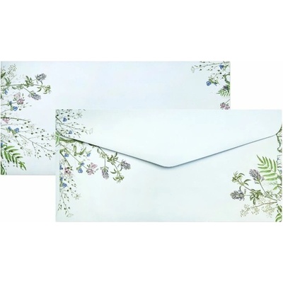 Obálka DL 120g 110x220 Lilac, metalické prvky