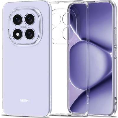Tech-Protect Силиконов кейс за Xiaomi Redmi Note 15 Pro 5G от Tech-Protect FlexAir+ - Clear (5906302352975)